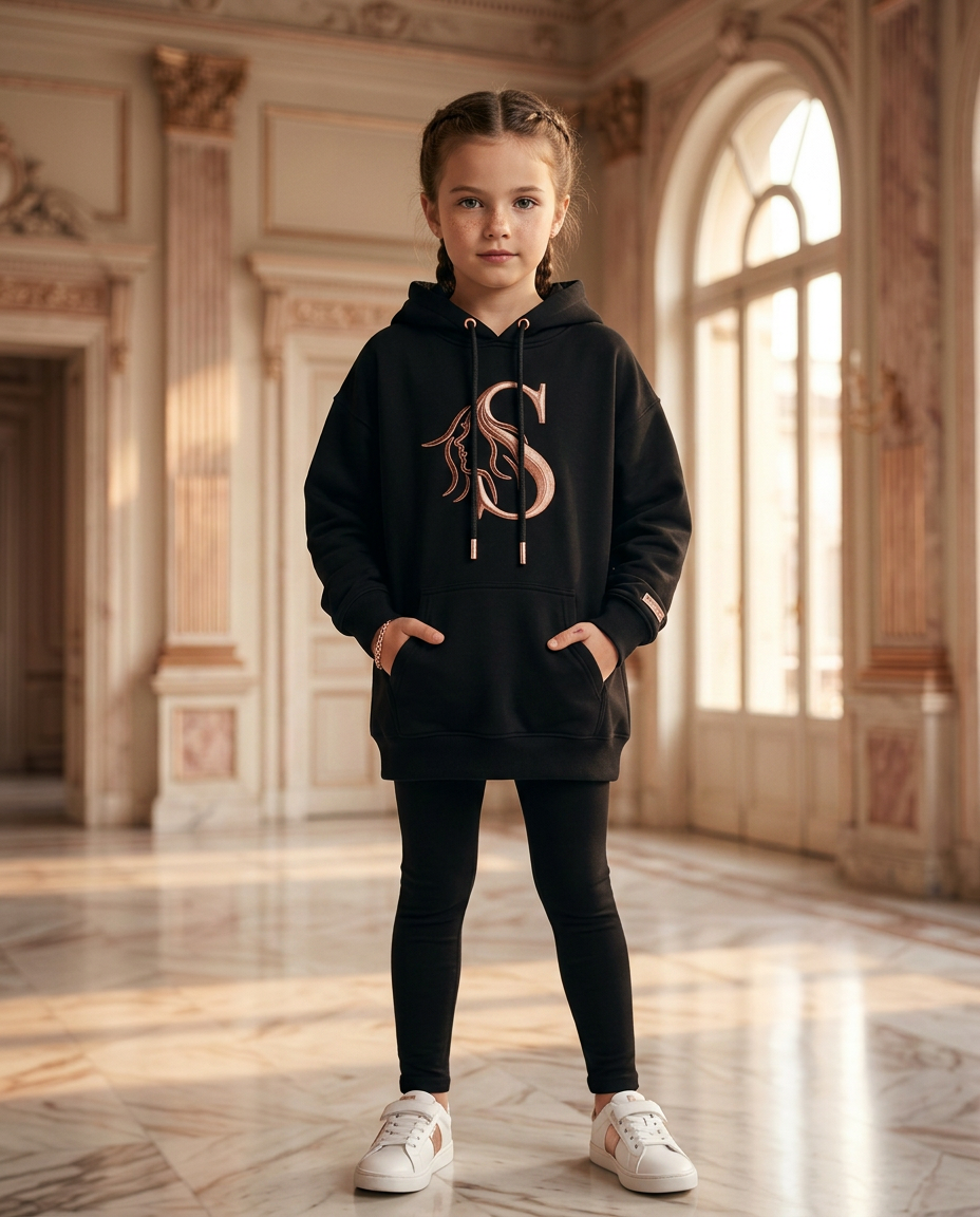 Kids SAPA hoodie black