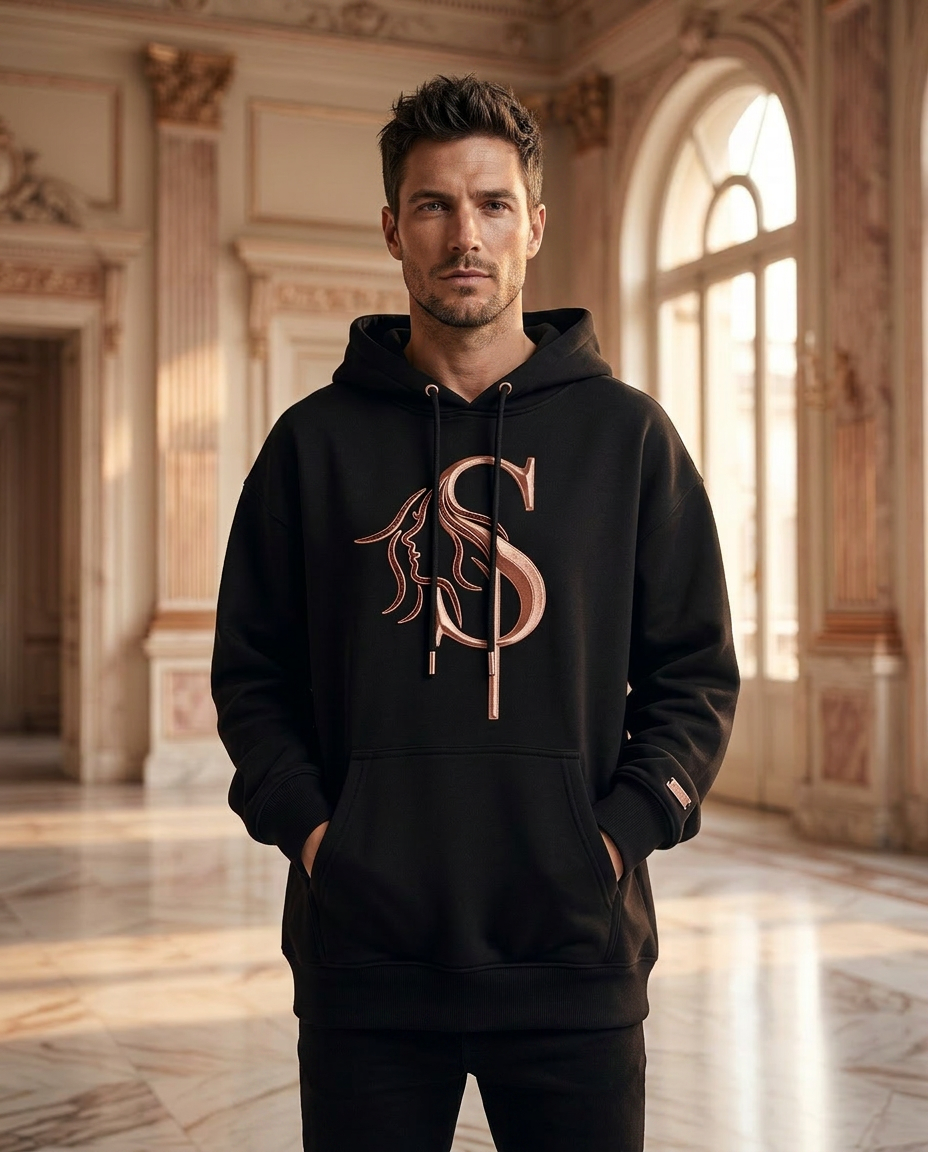 Men SAPA hoodie black